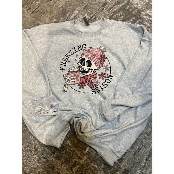 Freezing Season Sweatshirt Unisex Sizing - Picture 2 of 3